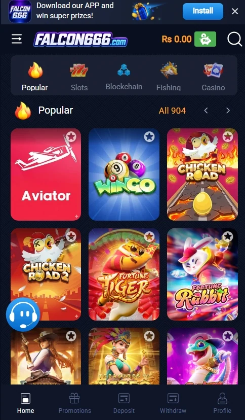 Falcon666 Game